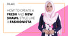 How To Create a Fresh and New Shawl Style You've Never Seen Before - Hijab Friday