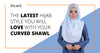 How To Get The Latest Hijab Style With a Simple Curved Shawl - Hijab Friday
